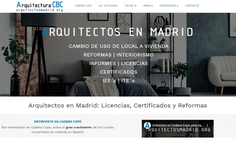 Portada del proyecto: estudio de arquitectura